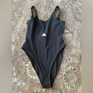 Adidas ribbed bodysuit size small NWT